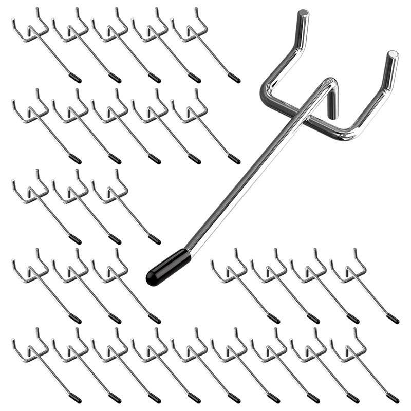 Workshop Tools Board - Crochets d'organisation pour panneau perforé, 30
