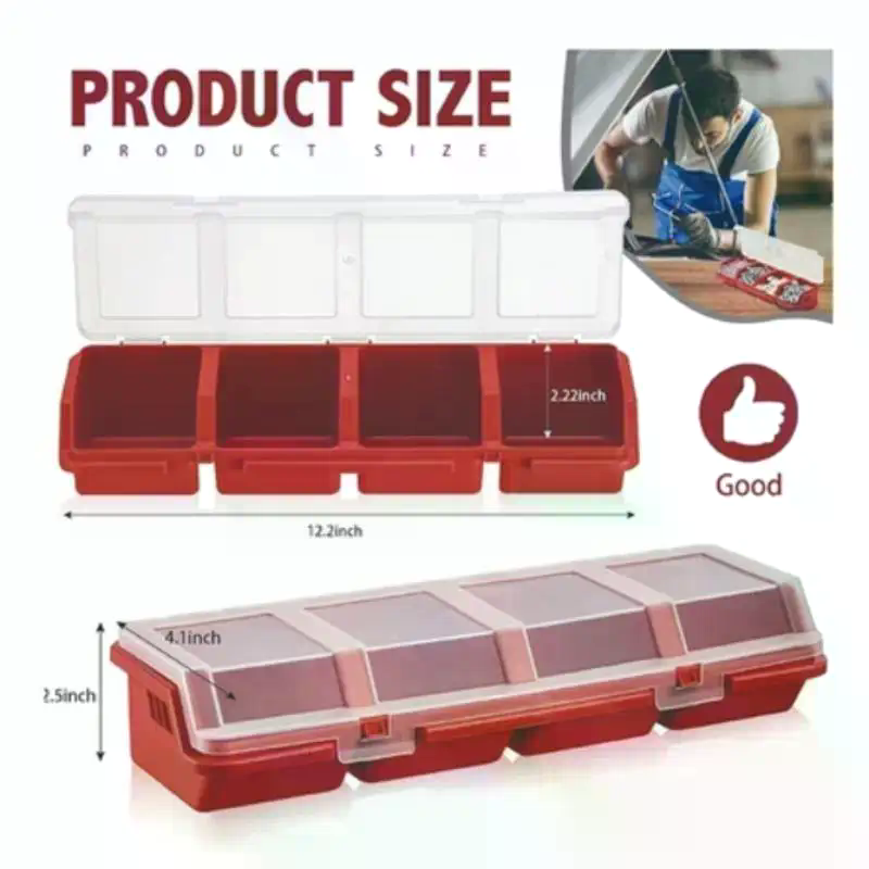 Workshop Tools Organizer - Boîte de rangement pour vis en