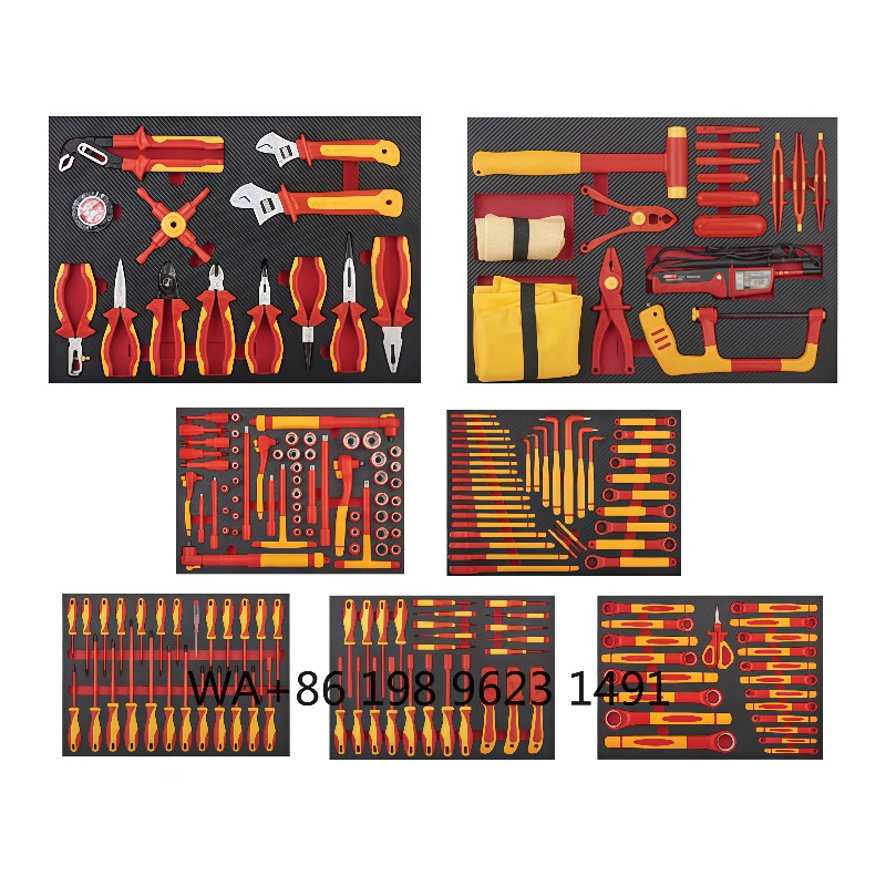 Workshop Tools Safety - Ensemble d'outils isolés haute dureté 198