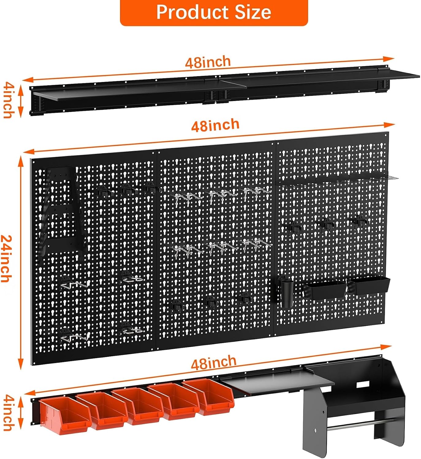 Kit de panneaux organisateurs  - Workshop Tools Board avis et prix