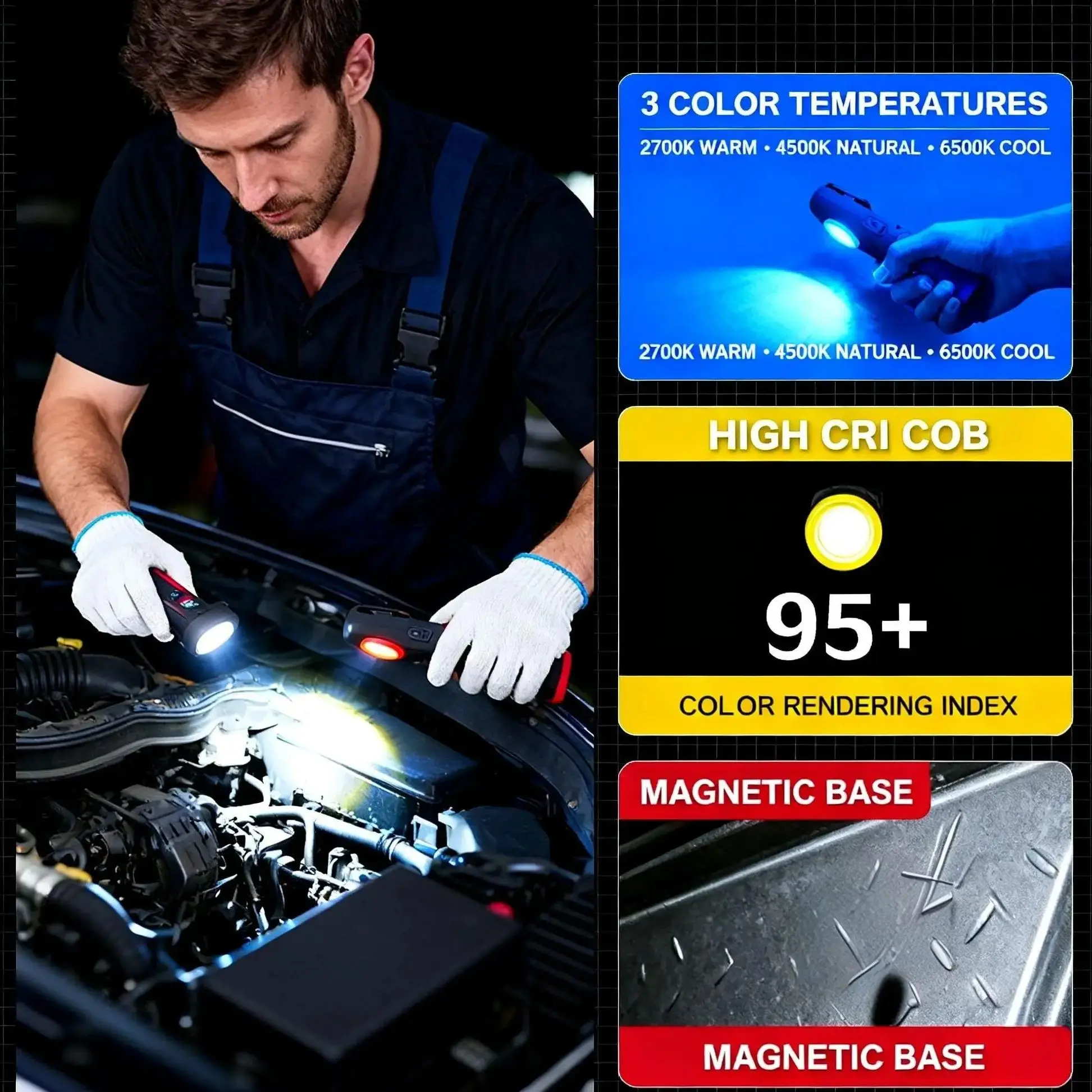 FUNAYA lampe de poche Portable - Tools Work avis et prix