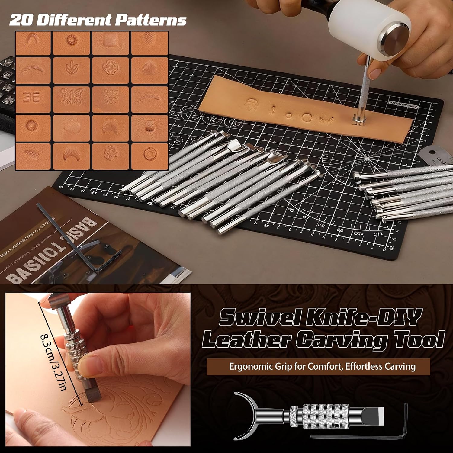 Kit de travail du cuir, outils - Tools Work avis et prix