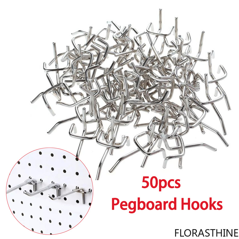 50 crochets pour panneau perfo - Workshop Tools Board avis et prix